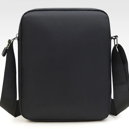 Durable Men's Crossbody Bag, Water Resistant Nylon Shoulder Purse with Multi-pocket Design for Daily Commute & Travel