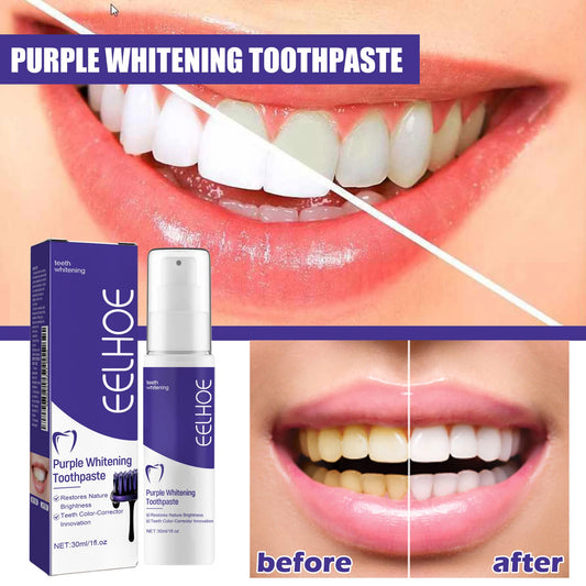 V34 Dental Toothpaste Whitening Instant Teeth Whitener Tooth Stain Tartar Hygiene Fresh Breath Cleaner Oral