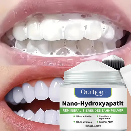 Hydroxyapatite Teeth Whitening Powder Professional Oral Care Stain Removal For White Teeth Cleaning Fresh Breath Dental Care