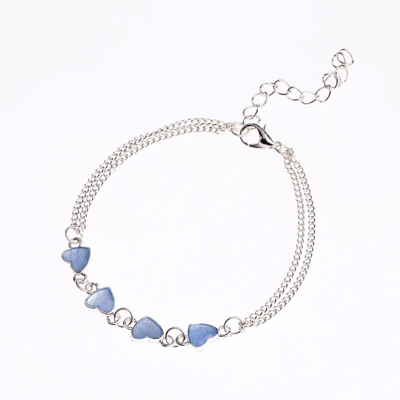New Personalized Butterfly Pendant Anklet Summer Beach Leg Chain Handcrafted Anklet Gold And Silver Headwear Wholesale And Retai