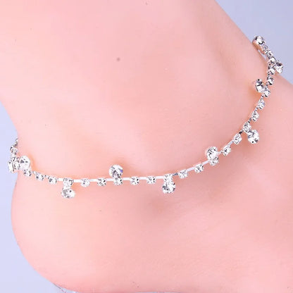 New Personalized Butterfly Pendant Anklet Summer Beach Leg Chain Handcrafted Anklet Gold And Silver Headwear Wholesale And Retai