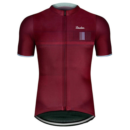 Men Cycling Jersey Raudax Classic Black Cycling Racing Tops Short Sleeve Cyclist Clothes Shirt Maillot Summer Bicycle Bike Wear