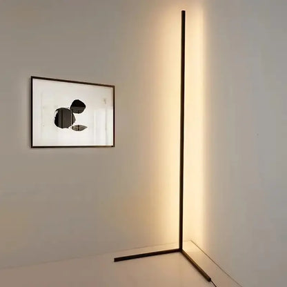 Smart Led Living Room Floor Lamp Rgb Corner Floor Lamp Music Synchronization Application Program Control Suit for Living Room
