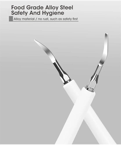 3 IN 1 Toothbrush Sonic Dental Teeth Whitening Kit Tooth Whitener Calculus Tartar Remover Tools Cleaner Stain Oral Care