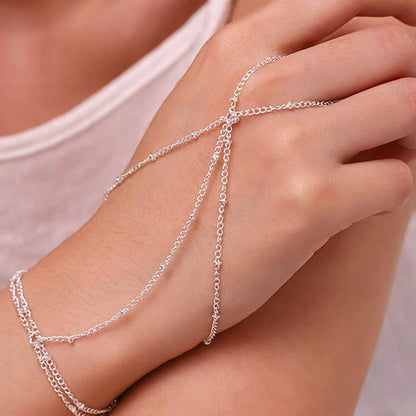 Stainless Steel Bracelet Simple Fashion New Design Wear Bracelet Ring Fine Bracelet For Women Jewelry Elegant Luxury Noble Gifts