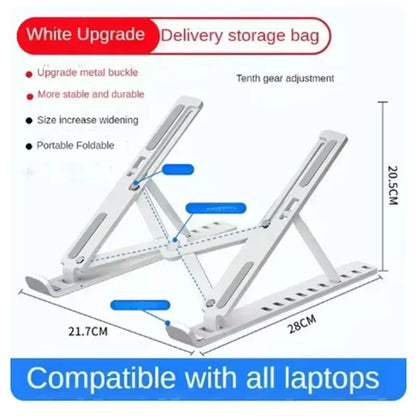 NEW Lifting Laptop Stand for Macbook Adjustable Portable Non-slip More Stabe Convenient Laptop Booster Stand