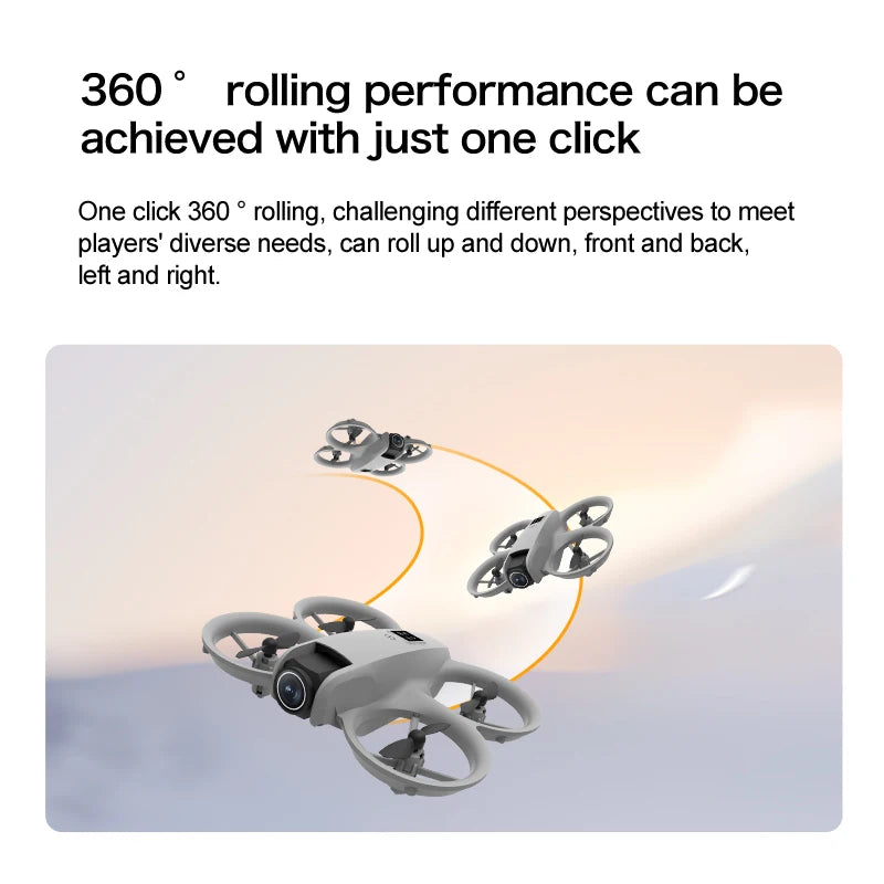 T3/GT3 Dual Camera 68g Mini 6k/8k Drone Obstacle Avoidance FPV With LED Light GT3 Optical Flow Electric Camera 360 Flip Drone