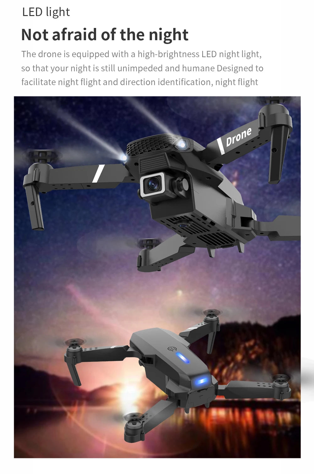 2026 RC Foldable Quadcopter Dron Helicopter Toys Gift E88 Pro WIFI FPV Drone Wide Angle Mini Drone with Height Hold