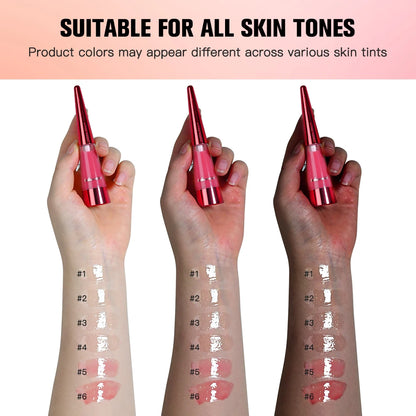 Instant Plumping Lip Oil Plump Lip Oil Hydrating Glossy Non-Drying And Non-Sticky Long-Lasting Moisture Moisturizing Lip Gloss
