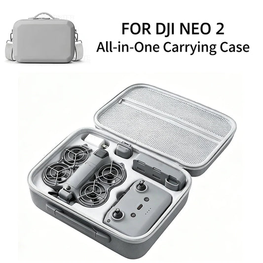 Travel Organizer Bag For DJI NEO 2 Drone Remote Carrying Storage Case Accessorie Portable For DJI Neo 2 RC N3 Shoulder Pouch Box