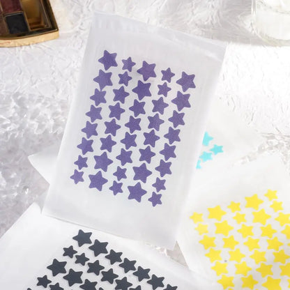 40pcs Hydrocolloid Colorful Pimple Patches Pimple Cover Sticker Star Shaped Invisible Pimple Cover Removal Pimple Patch