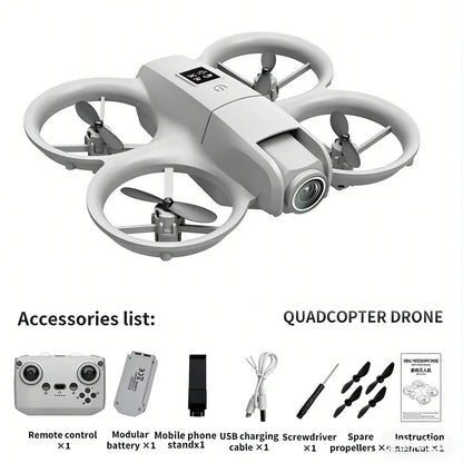 New Hot Mini Drone WIFI FPV Hover Professional 4K Camera Pocket Coloful Lights Dron Rc Plane Foldable Quadcopter RC Toys Gifts