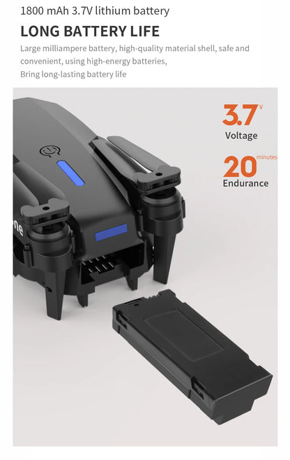 2026 RC Foldable Quadcopter Dron Helicopter Toys Gift E88 Pro WIFI FPV Drone Wide Angle Mini Drone with Height Hold