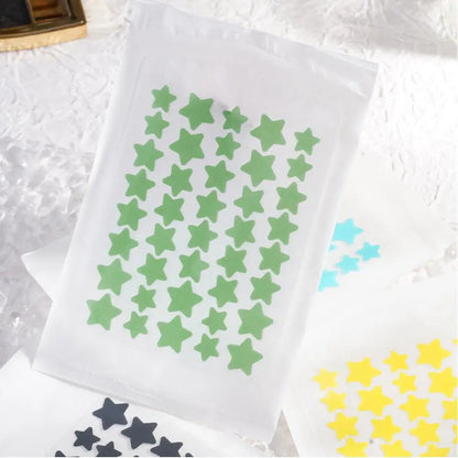 40pcs Hydrocolloid Colorful Pimple Patches Pimple Cover Sticker Star Shaped Invisible Pimple Cover Removal Pimple Patch