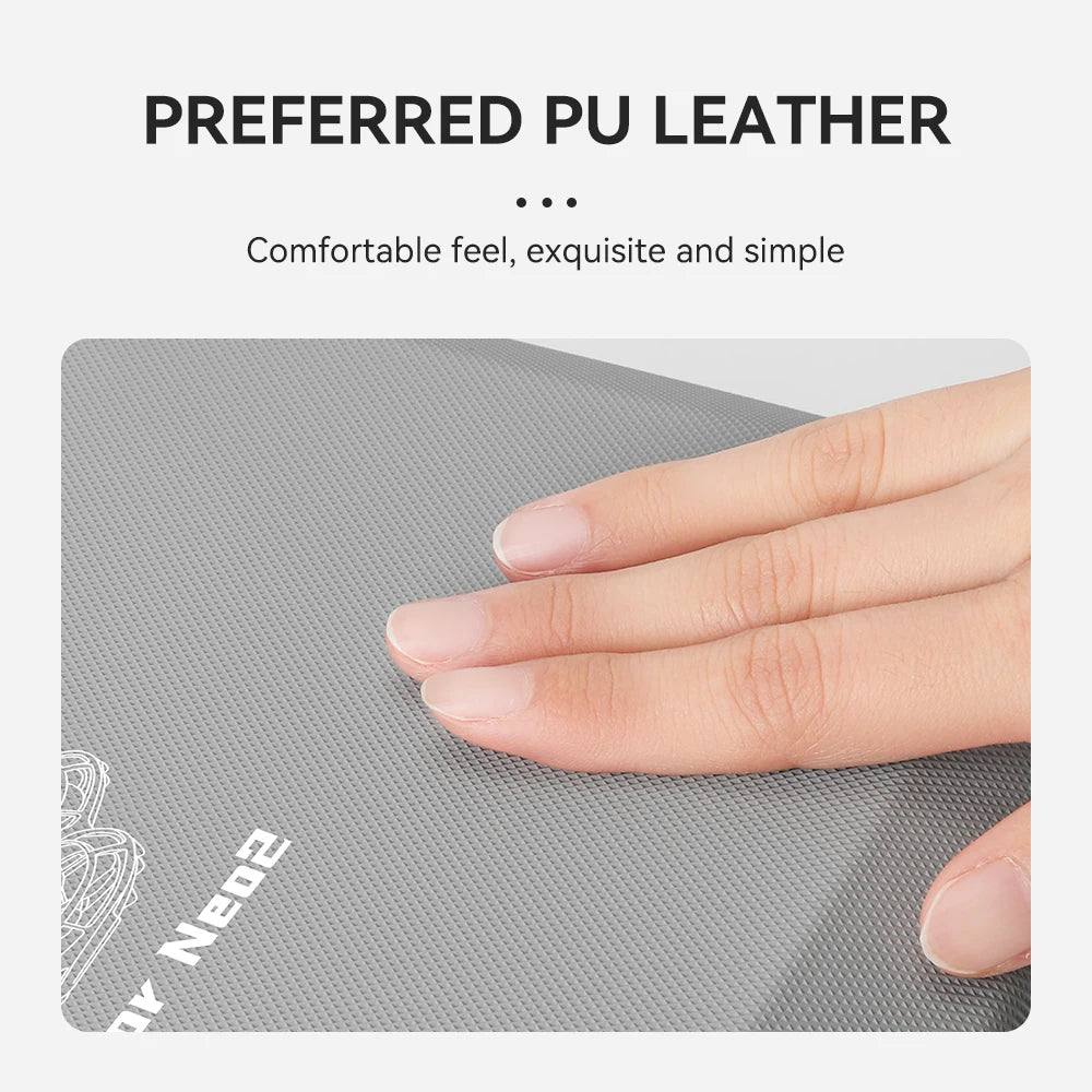 XFJI Travel Organizer Bag for DJI NEO 2 Drone Accessories Hard Shell PU Leather Case Fits RC-N3 Remote Protective Shoulder Pouch