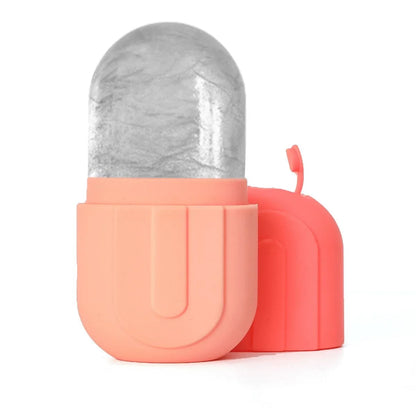 Ice Roller for Face Silicone Face Lifting Contouring Tools Ice Cube Roller Neck Eye Facial Massager Beauty Hielo Skin Care Tools