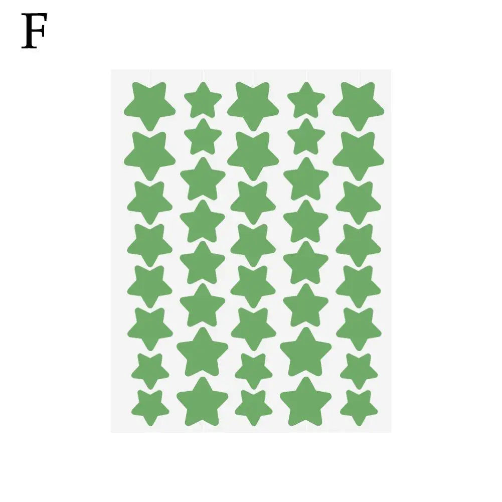 40pcs Hydrocolloid Colorful Pimple Patches Pimple Cover Sticker Star Shaped Invisible Pimple Cover Removal Pimple Patch