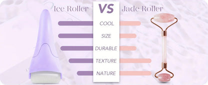 Large Ice Roller/Massager Facial Cooling Beauty Tool,Ice Roller for Face And Eye, Athome Spa,Skincare Routine,Handheld Massager