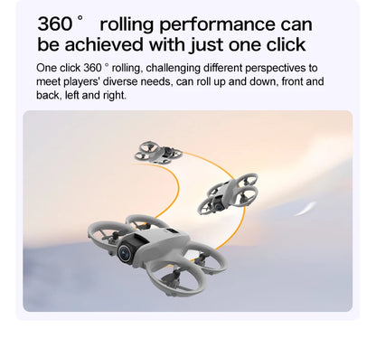 T3/GT3 Dual Camera 68g Mini 6k/8k Drone Obstacle Avoidance FPV With LED Light GT3 Optical Flow Electric Camera 360 Flip Drone