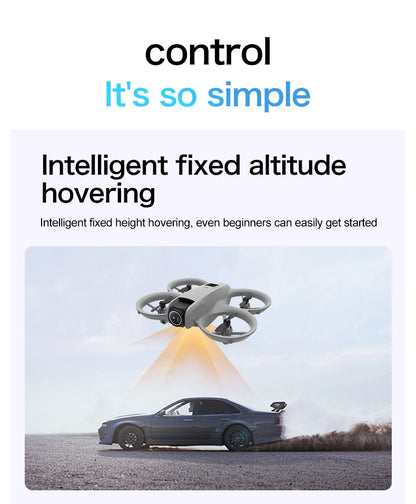 T3/GT3 Dual Camera 68g Mini 6k/8k Drone Obstacle Avoidance FPV With LED Light GT3 Optical Flow Electric Camera 360 Flip Drone