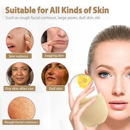 Silicone Trays Beauty Lifting Ice Ball Face Massager Contouring Eye Roller Facial Treatment Reduce Acne Skin Care Tool