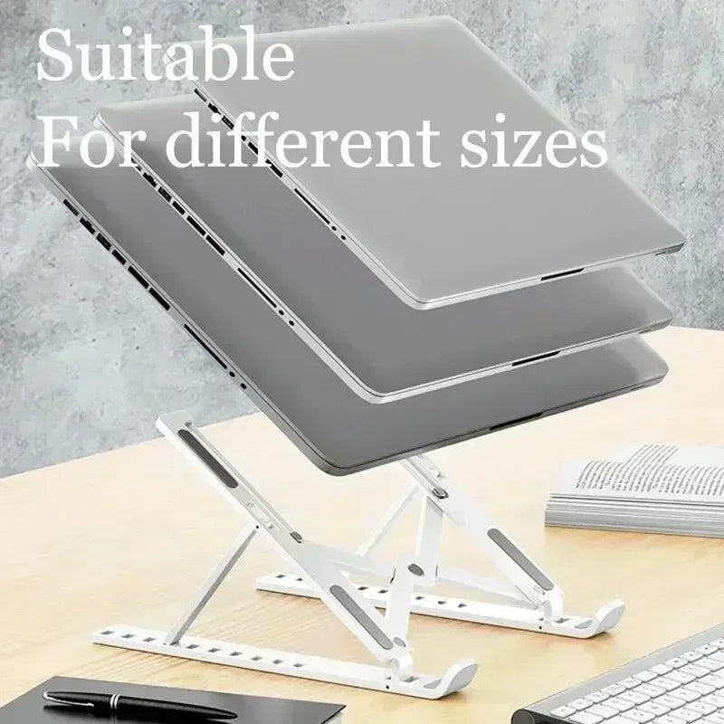 NEW Lifting Laptop Stand for Macbook Adjustable Portable Non-slip More Stabe Convenient Laptop Booster Stand