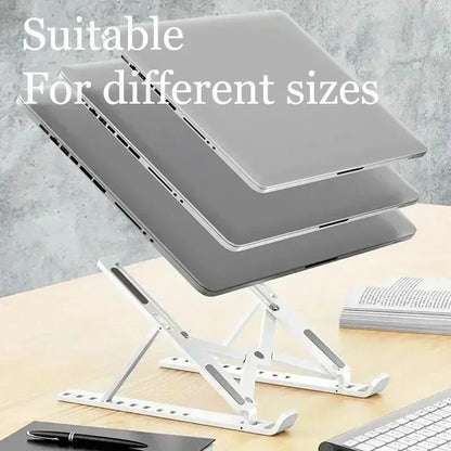NEW Lifting Laptop Stand for Macbook Adjustable Portable Non-slip More Stabe Convenient Laptop Booster Stand