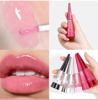 Instant Plumping Lip Oil Plump Lip Oil Hydrating Glossy Non-Drying And Non-Sticky Long-Lasting Moisture Moisturizing Lip Gloss