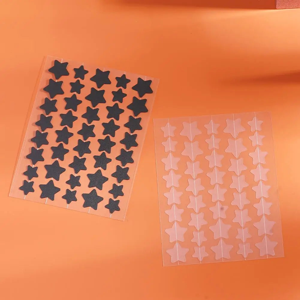 40pcs Hydrocolloid Colorful Pimple Patches Pimple Cover Sticker Star Shaped Invisible Pimple Cover Removal Pimple Patch