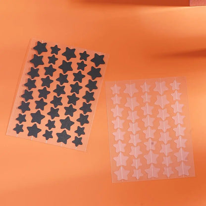 40pcs Hydrocolloid Colorful Pimple Patches Pimple Cover Sticker Star Shaped Invisible Pimple Cover Removal Pimple Patch