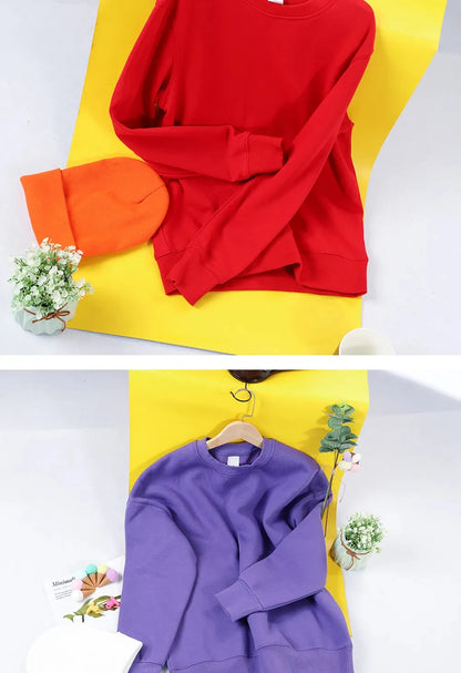 Casual Street Womens Sweatshirt Hawkins High School Indiana 1983 Printing Hoodies Loose Crewneck Pullovers Warm Fleece Clothes