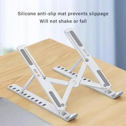 NEW Lifting Laptop Stand for Macbook Adjustable Portable Non-slip More Stabe Convenient Laptop Booster Stand
