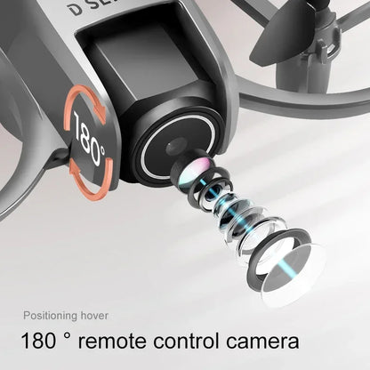 D16 Mini Drone 8K HD Dual Camera Profesional 180° Electric Adjustable GPS Positioning Obstacle avoidance Bushless UAV 2026 New