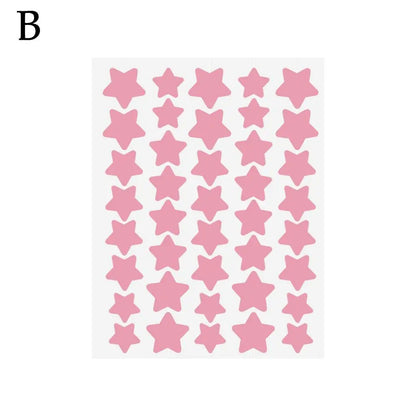 40pcs Hydrocolloid Colorful Pimple Patches Pimple Cover Sticker Star Shaped Invisible Pimple Cover Removal Pimple Patch