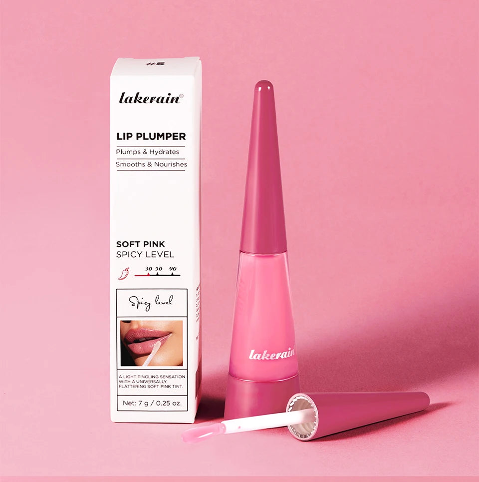 Instant Plumping Lip Oil Plump Lip Oil Hydrating Glossy Non-Drying And Non-Sticky Long-Lasting Moisture Moisturizing Lip Gloss