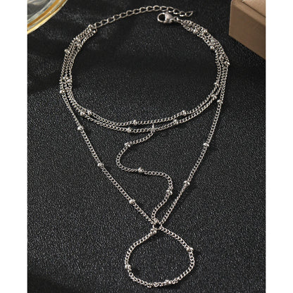Stainless Steel Bracelet Simple Fashion New Design Wear Bracelet Ring Fine Bracelet For Women Jewelry Elegant Luxury Noble Gifts