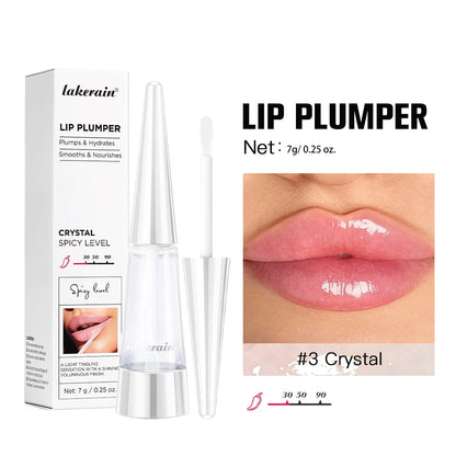 Instant Plumping Lip Oil Plump Lip Oil Hydrating Glossy Non-Drying And Non-Sticky Long-Lasting Moisture Moisturizing Lip Gloss