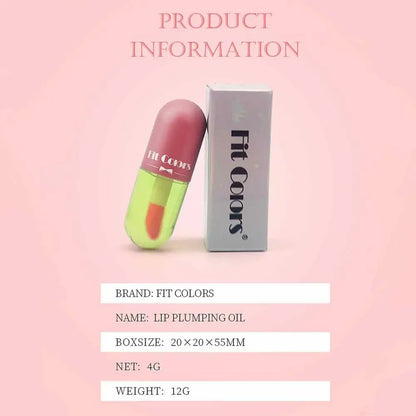 Plumping Lip Oil Moisturizing Instant Volume Lip Plumping Essence Reduce Lip Fine Line Volumising Lipstick Lip Sexy Beauty