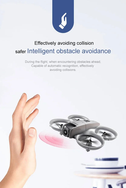 D16 Mini Drone 8K HD Dual Camera Profesional 180° Electric Adjustable GPS Positioning Obstacle avoidance Bushless UAV 2026 New