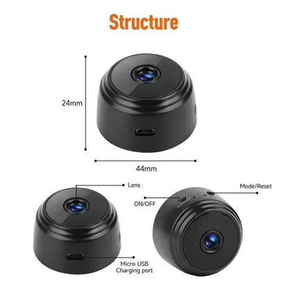 Smart Home Safety Wireless Security A9 HD Wifi Monitor Surveillance Cameras with Sensor Camcorder Web Video for Remote Access